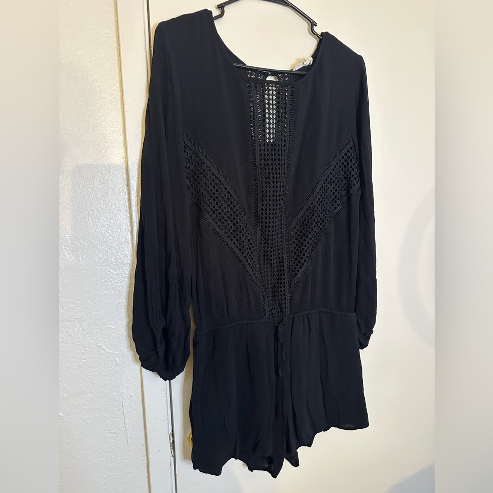 Sophisticated Black Lace Jumpsuit